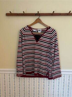 VINTAGE Leslie Fay Striped Sweater